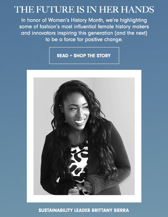 Read + Shop the Story: The Future Is In Her Hands