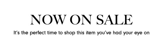 Now On Sale