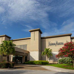 Neiman Marcus Sign On Top Building Stock Photo - Download Image