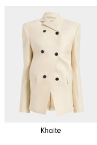 Khaite Rolo Wool Silk Jacket