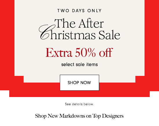 Extra 50% off select sale items
