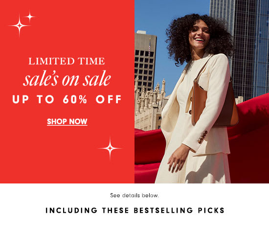 Sale's on sale - 60% off