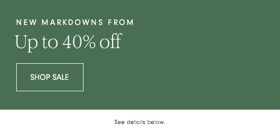 Up to 40% Off - Shop Sale