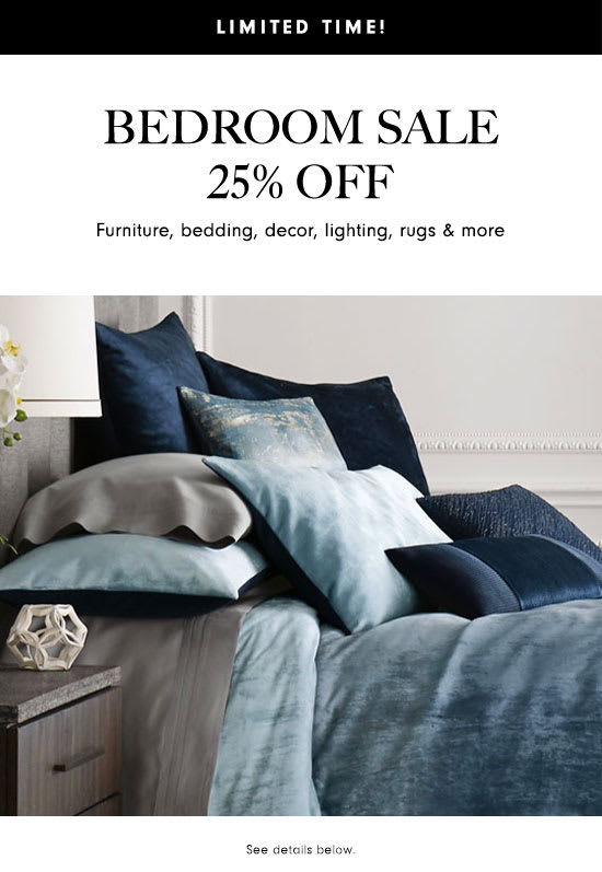 Bedroom Sale - 25% Off