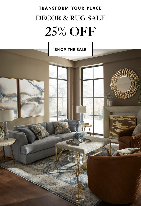 Shop the Decor & Rug Sale