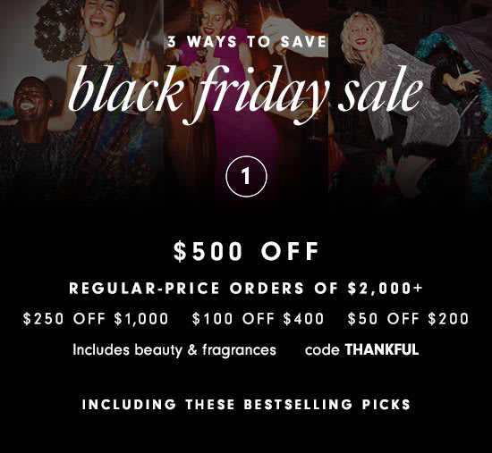 Black Friday Sale - Up to $500 off