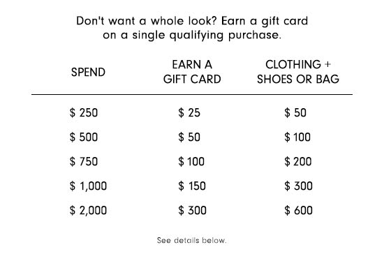 Double your gift card to $600!