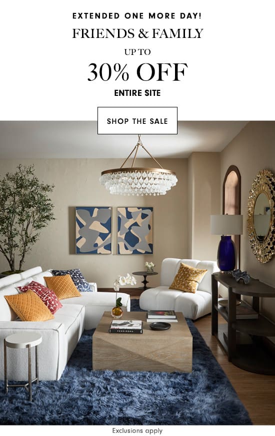 Shop Friends & Family Sale