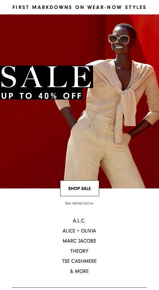 Up to 40% off