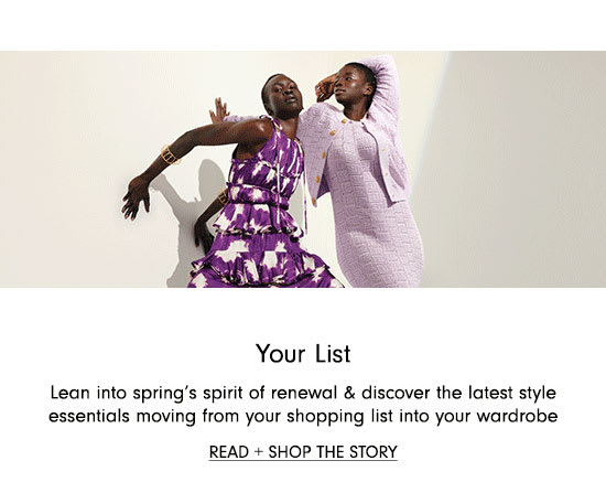 Your List - Read + Shop The Story