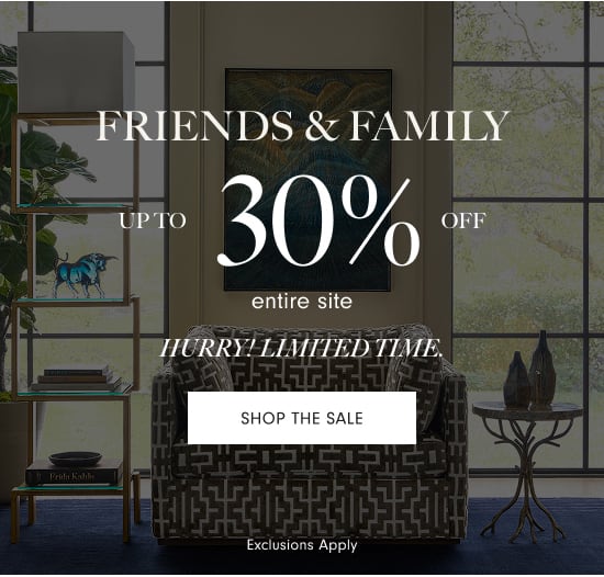 SHOP THE FRIENDS & FAMILY SALE