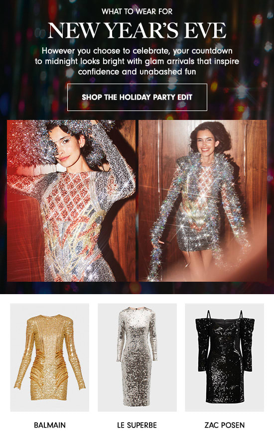 Shop the Holiday Party Edit