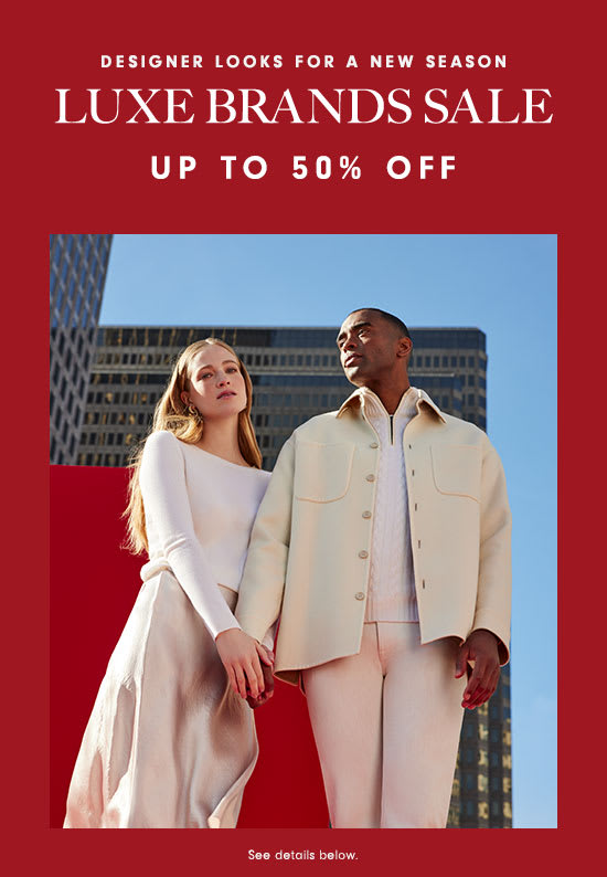 Luxe Brands Sale - Up to 50% off