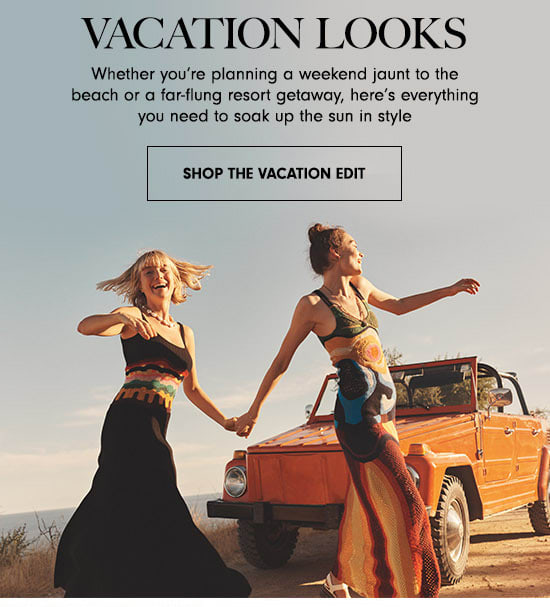 Shop the Vacation Edit
