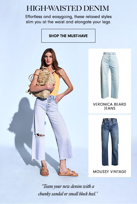 Shop The Must-Have: High-Waisted Denim