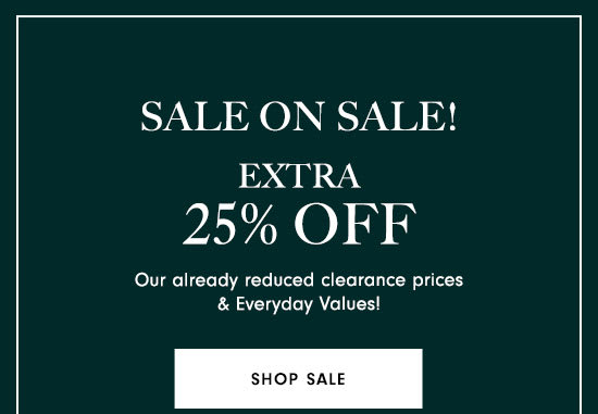 Shop Sale on Sale