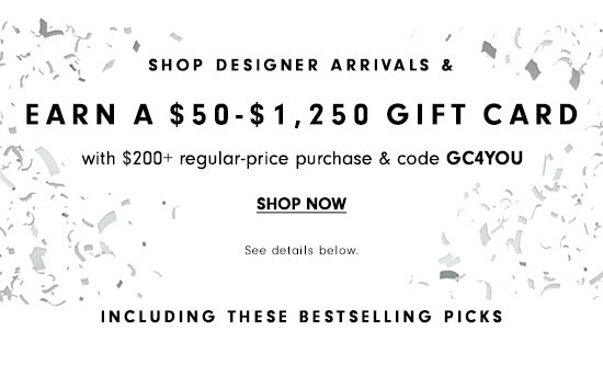 Earn a $50-$1,250 gift card