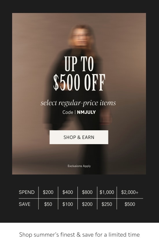 Up to $500 off - Shop & Earn