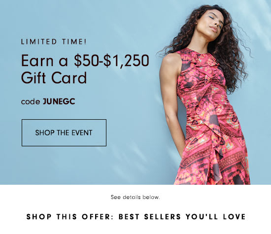 Earn a $50-$1,250 gift card