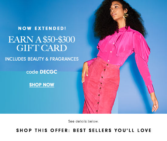 Earn a $50-$300 gift card