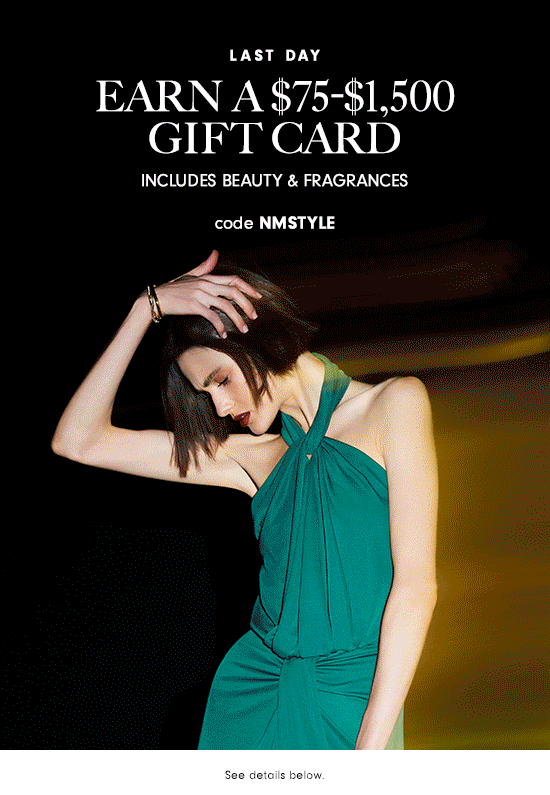 Earn a giftcard