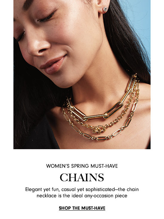 Women's Spring Must-Have: Chains