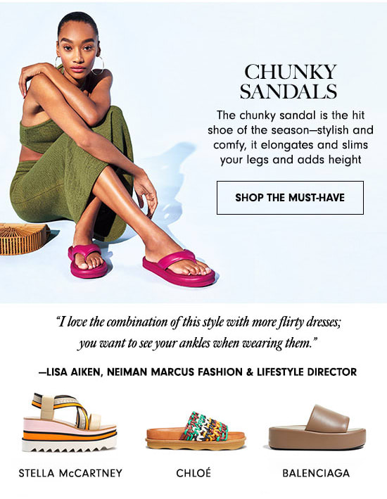 Shop the Must-Have: Chunky Sandals