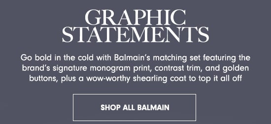 Shop All Balmain