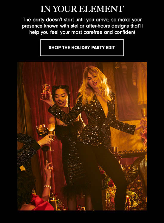 Shop the Holiday Party Edit