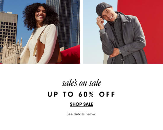 Sale's on sale - Up to 60% off