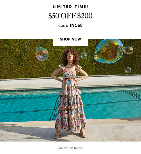 $50 off $200 + triple InCircle points