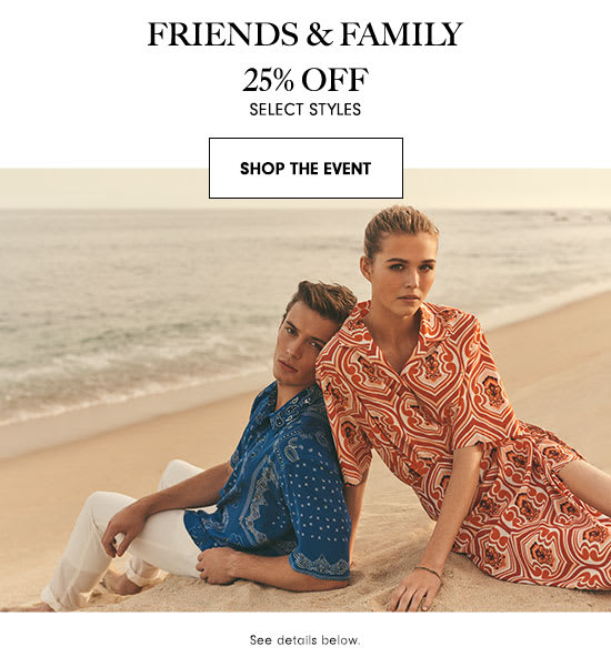 Friends & Family - 25% off