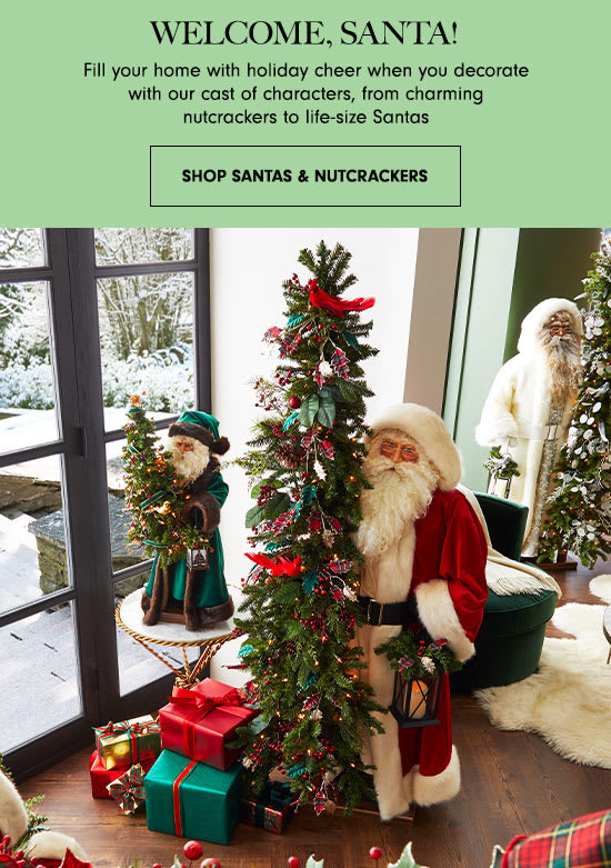Shop Santas & Nutcrackers
