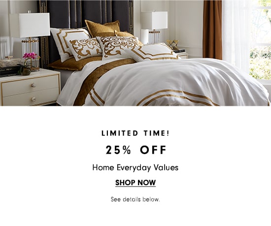 25% off Home Everyday Values