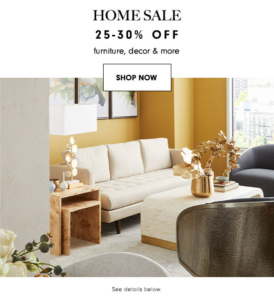 Home Sale - 25-30% off