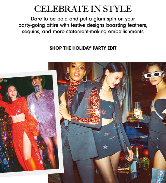 Shop the Holiday Party Edit