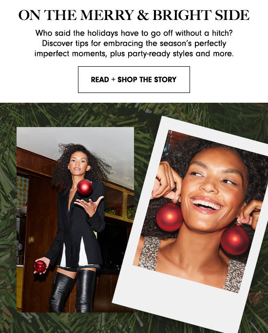 Read + Shop The Story: On The Merry & Bright Side