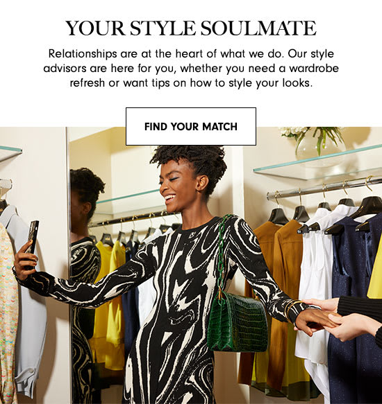 Match with a style advisor