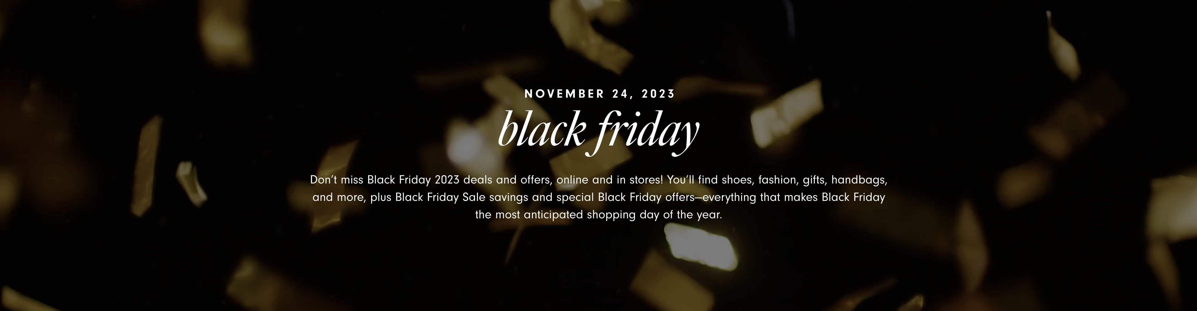 Luxury Stores' Best Black Friday Designer Fashion Deals