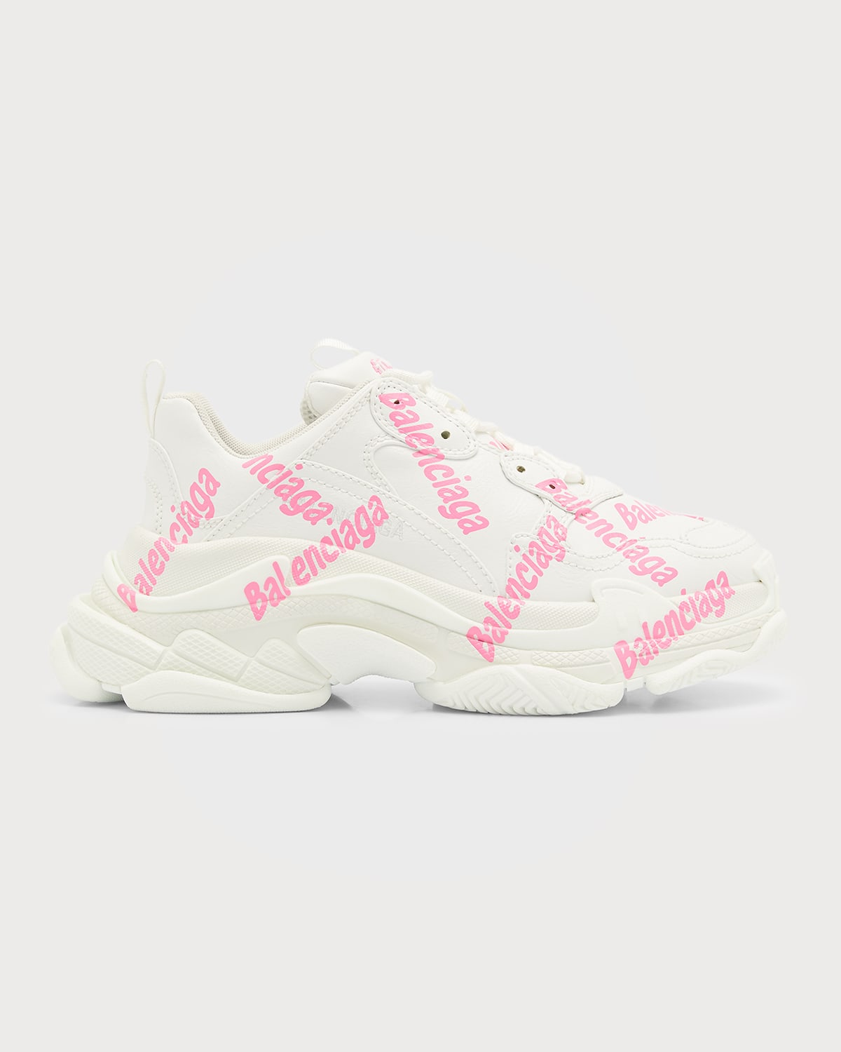 Triple S Logotype Fashion Sneakers