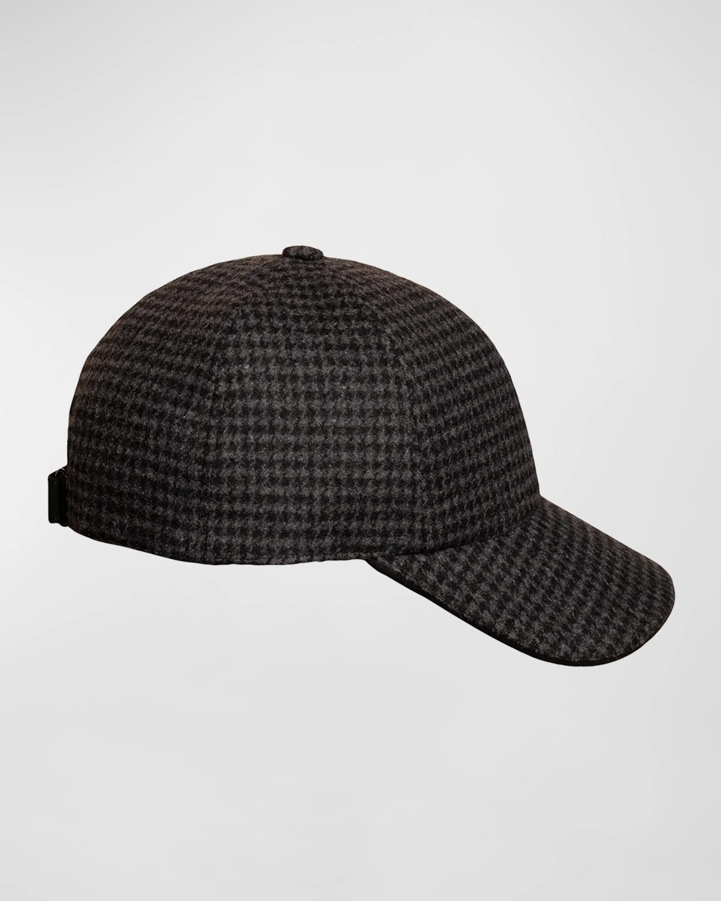 Ghost image of an Eton houndstooth baseball cap