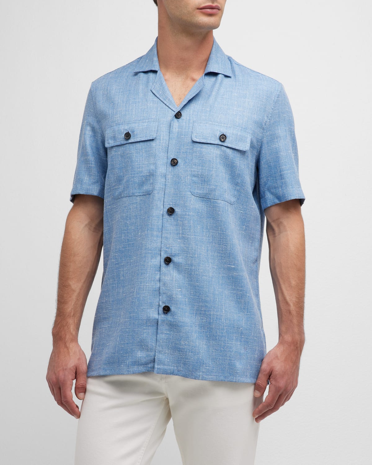 Men's Designer Casual Button-Down Shirts | Neiman Marcus