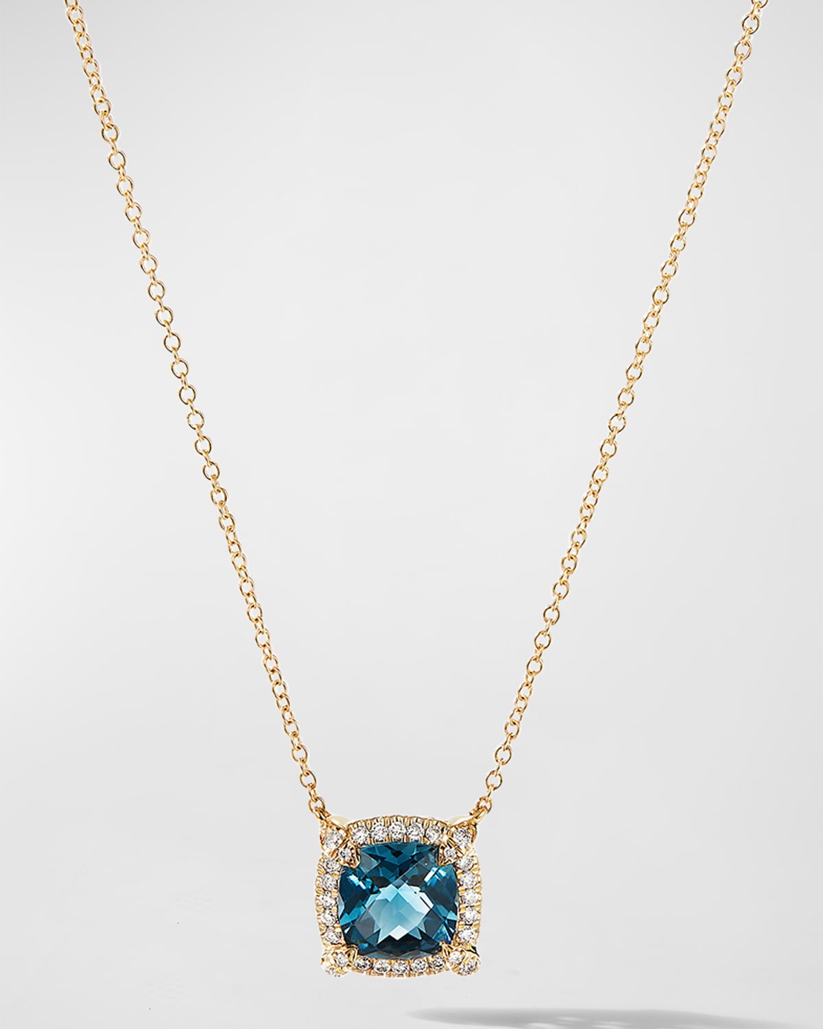 Diamond Rose Pendant Necklace - Suna Bros | Schwanke-Kasten Jewelers Small 20K Pink Gold Pendant