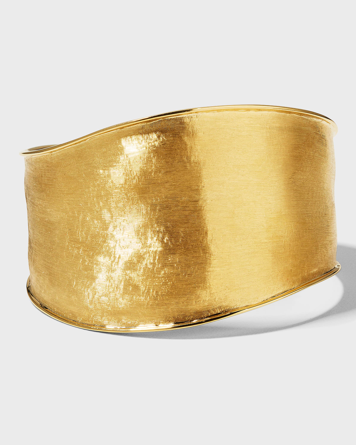 Louis Vuitton Crystal Wide Hinged Cuff Bracelet - Orange, Brass