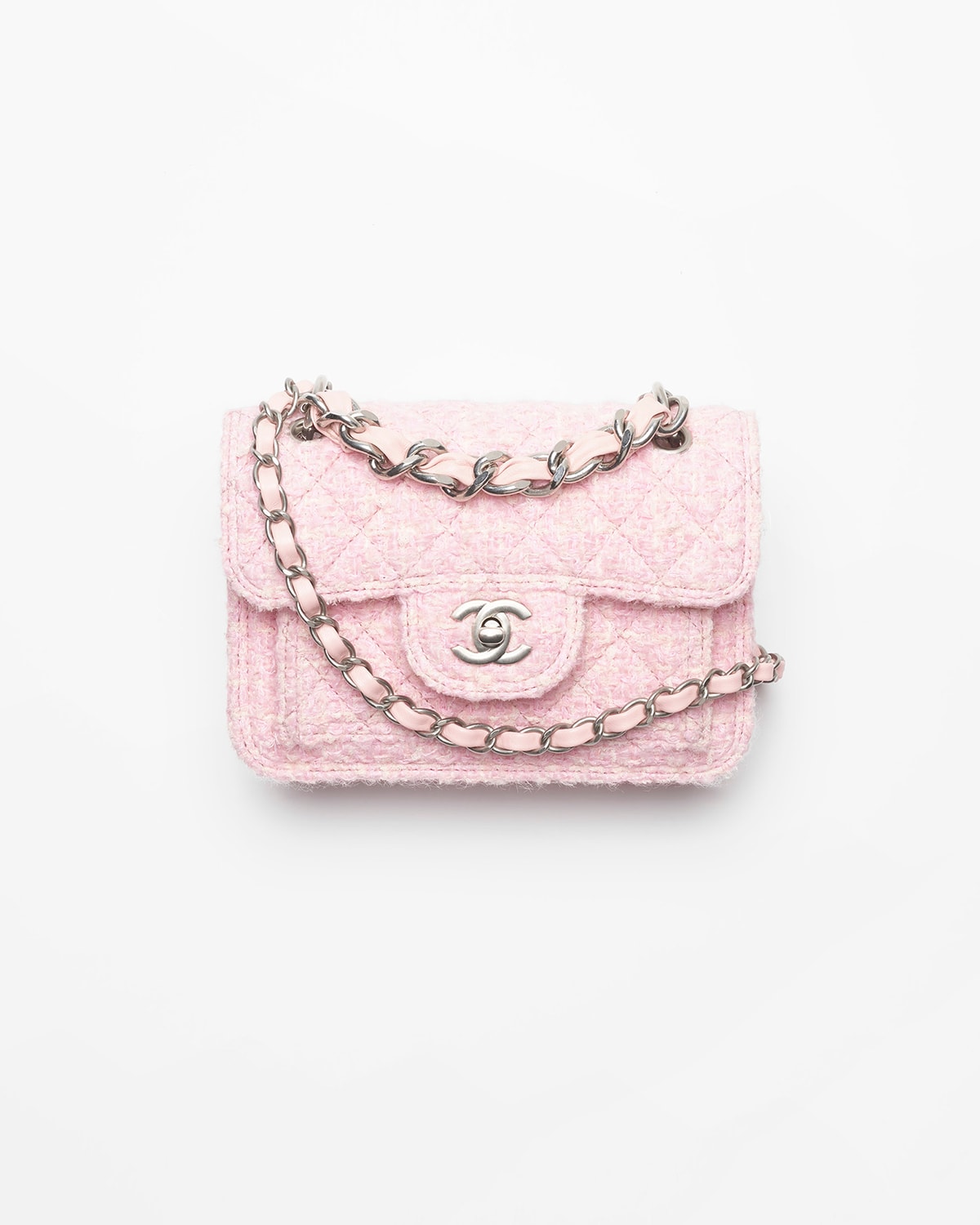 CHANEL, Accessories, Chanel 23s Mini O Case In Watermelon Pink