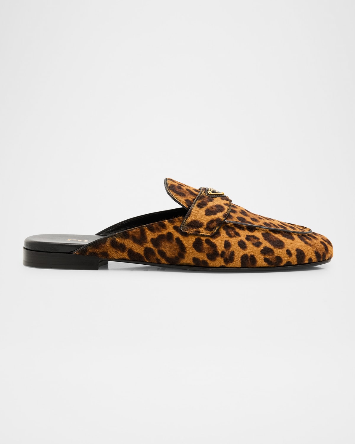 靴 PRADA Heart Leather Mules Prada Cord Detail Leather Mules | Sendegaro US