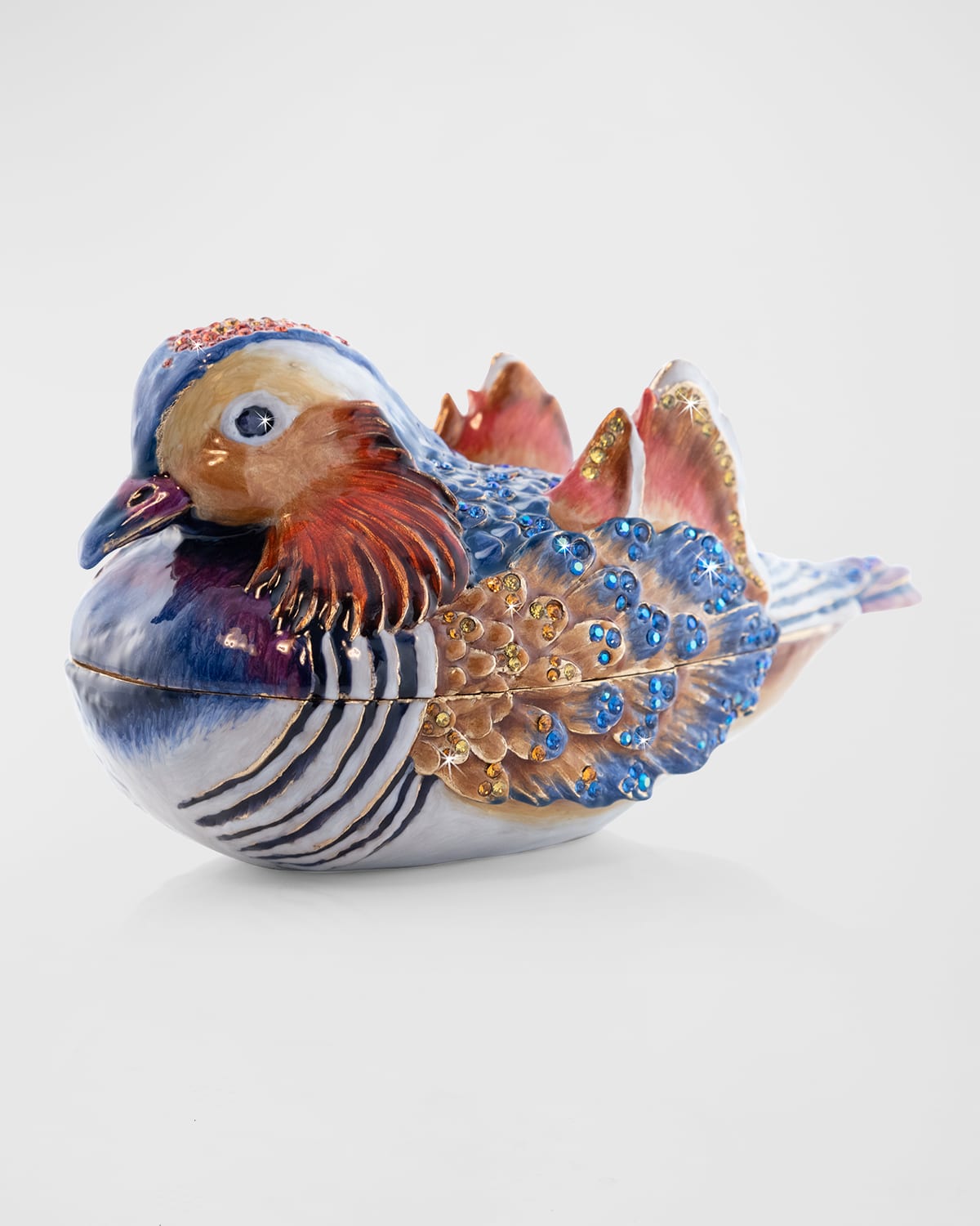 Jay Strongwater, Ornement En Verre De Faisan, Bijou #Sdh20104-250 Comme