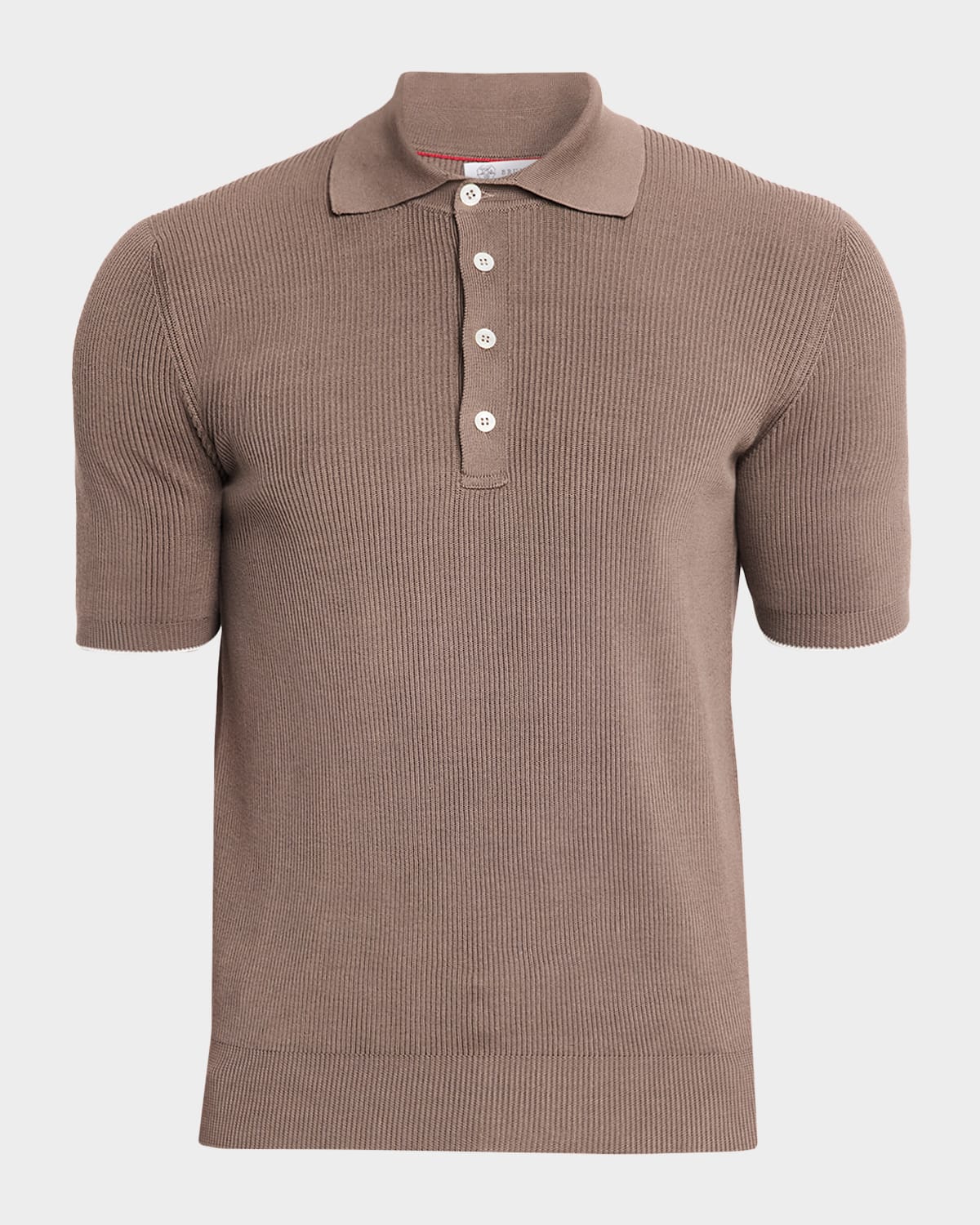 BURUNELLO CUCCINELI 半袖 Brunello Cucinelli V-neck short-sleeve T-shirt | Red | FARFETCH
