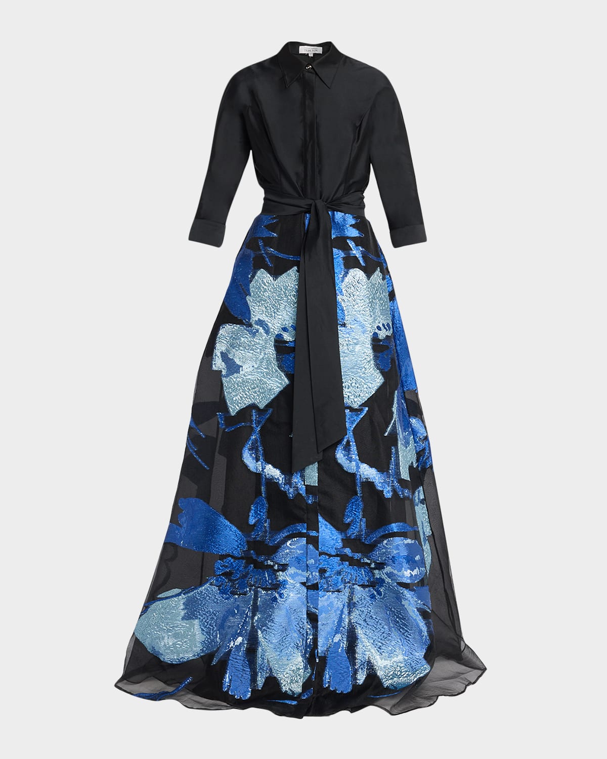 neiman marcus long sleeve dresses Long Sleeve Designer Evening Gowns for Women