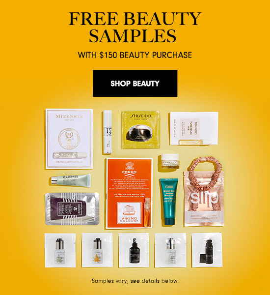Free beauty samples!